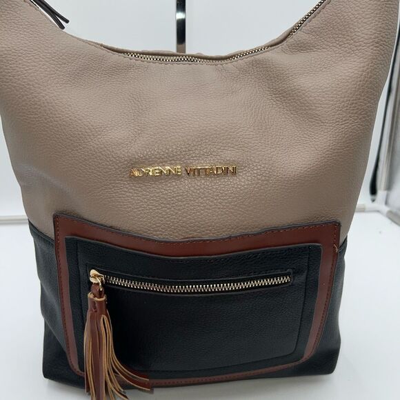 Adrienne Vittadini Lexington Pebble Collection Tote - Picture 5 of 11